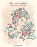 Signos del zodiaco libro para colorear para adultos 1 & 2 (Spanish Edition)