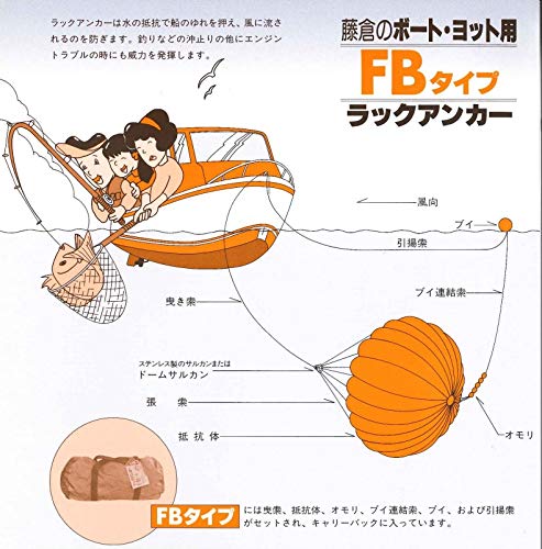 藤倉航装 ラックアンカー FB-2.5(8EJ803wGGG)