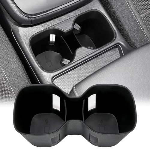 for Honda CRV Accessories 2023 2024 2025 2026 Center Console Cup Holder Insert Interior Decoration (Heat-Resistant TPE Material)