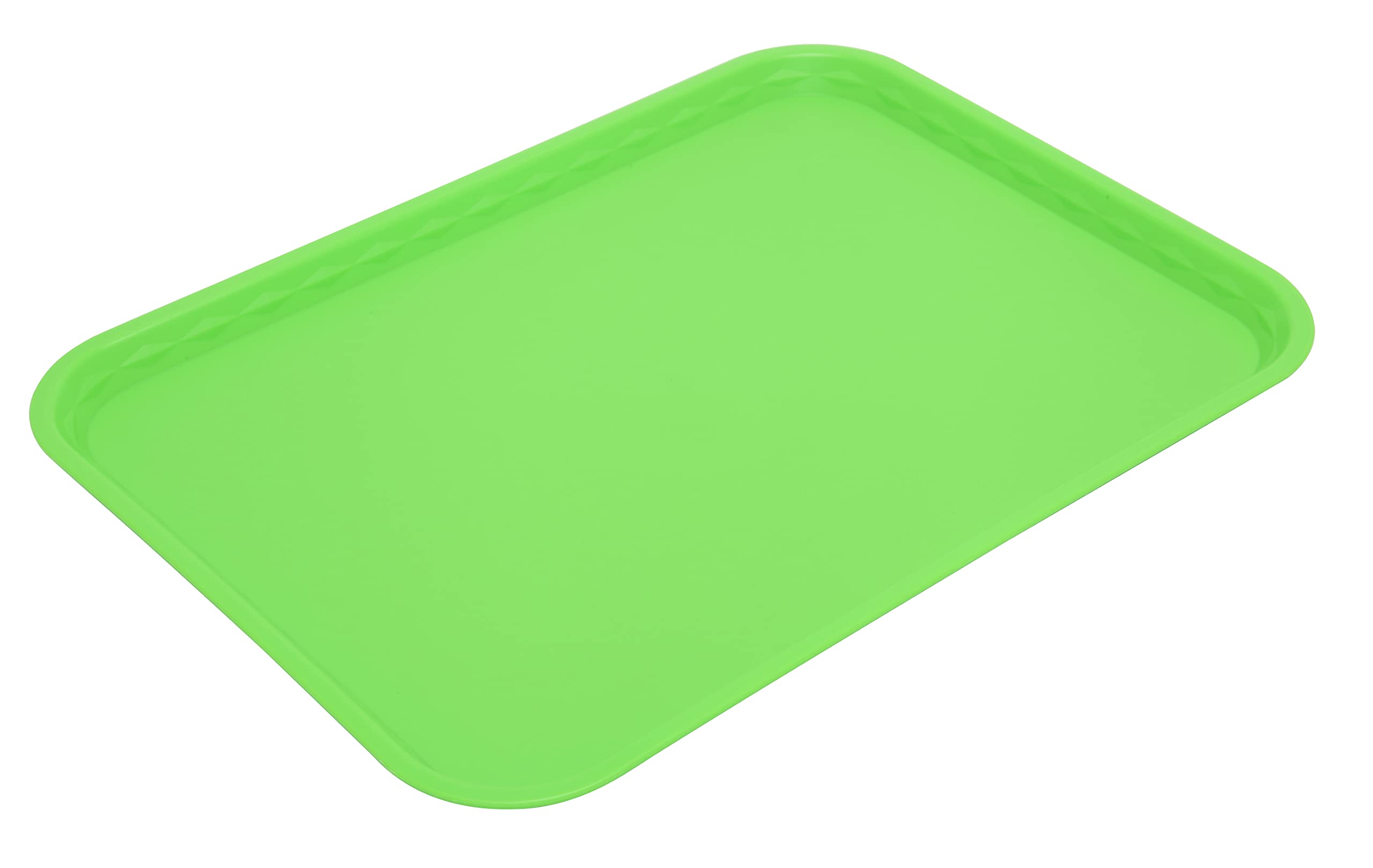 Harfield Flat Serving Tray 41x30cm Lime Polypropylene