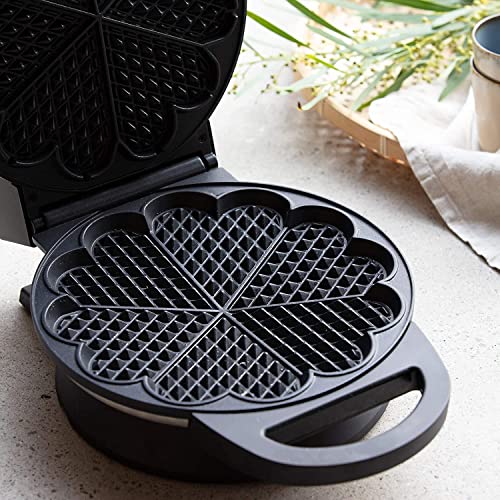 Wilfa BELL Waffeleisen - Waffelteller mit 23 cm Durchmesser, 1400 Watt und Signalleuchte, schwarz – Bild 7