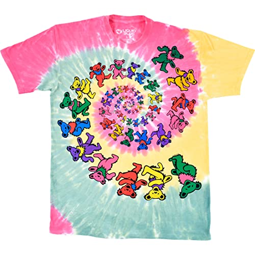 T-shirt Grateful Dead tie-dye parfait pour les festivals de musique d'été