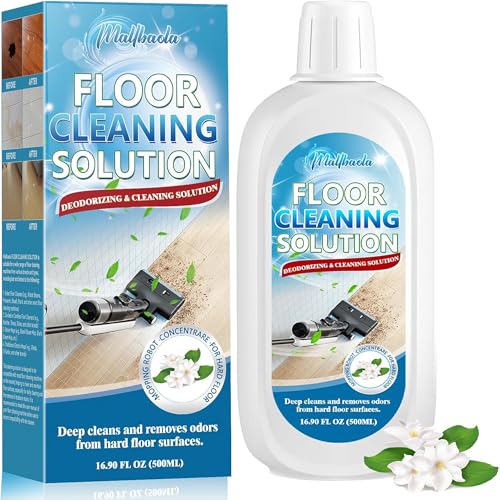 Floor Cleaning Solution, Household Floor Cleaner Deep Cleans for Multiple Hard Floors in Home, Bathroom, Kitchen, Compatible All Robot Vacuums with Mopping and Cordless Wet/Dry Vacuum Mop Cleaner