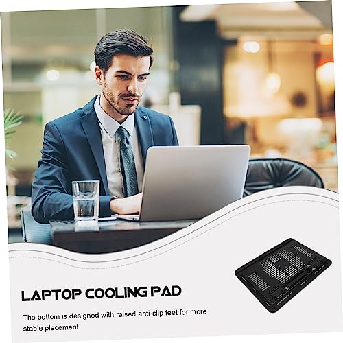 Base para Laptop con Ventiladores Dual USB Ajustable miniatura 4