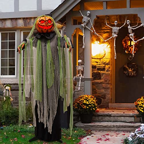 ORIENTAL CHERRY Halloween Decorations Outdoor - 6 Ft. Large Animated Root of Evil Prop with Spooky Sound の商品画像 1