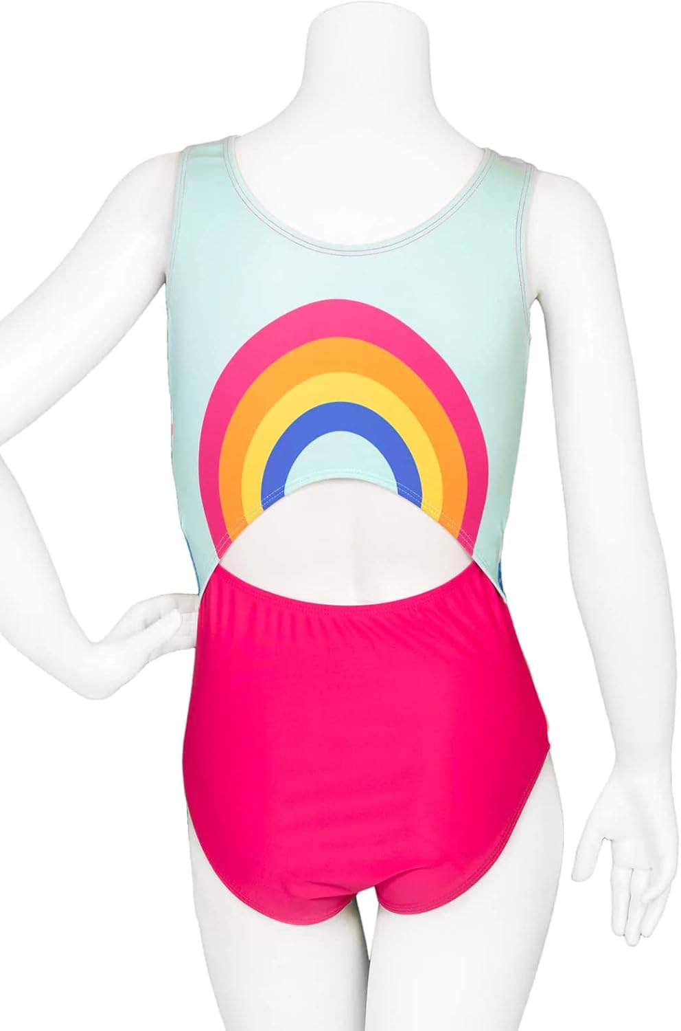 Destira Split-Back Gymnastic Leotards For Girls, Super Soft Comfort Stretch Fun Designs, Snug Fit - Girls/Child Sizes - Image 2