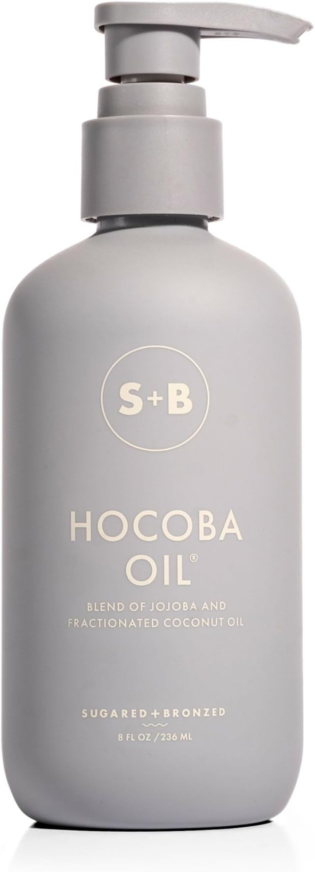 Hocoba Oil, Hydrating Body Oil, Clean Formula, 8 fl oz | Jojoba Oil & Coconut Oil, Lightweight Formula, Hydrates Skin, Won't Clog Pores, Non-Toxic, All Skin Types, All Natural