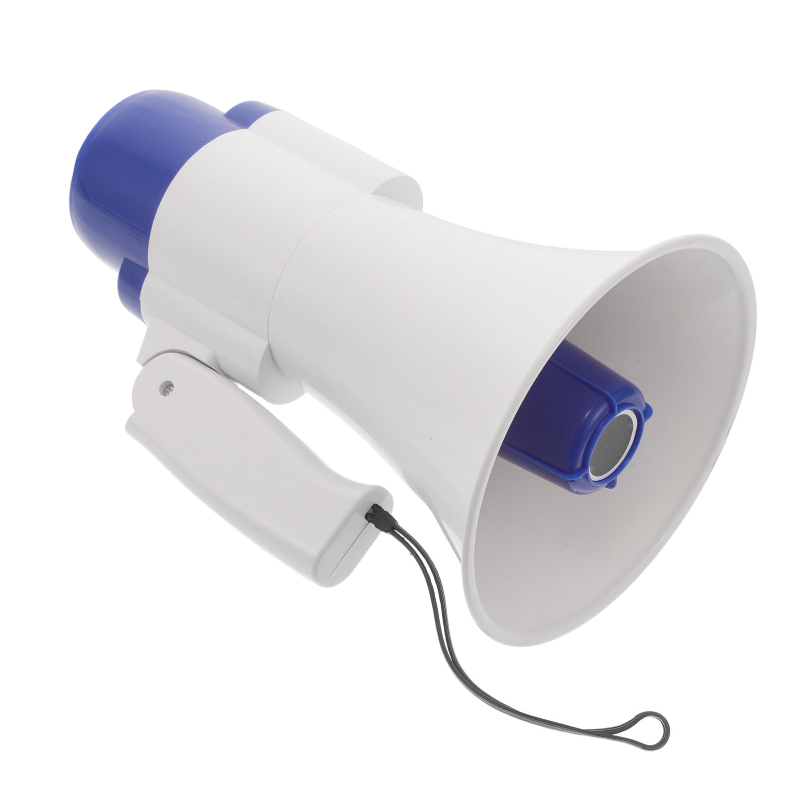TOYANDONA Megafono, Amplificatore vocale Portatile con Funzione di | Sirena integrata, volume regolabile, altoparlante portatile per calcio, baseball, cheerleading e esercitazioni di sicurezza.