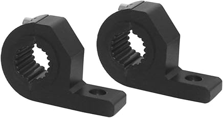 leoboone 2pcs Bull Bar Mount Bracket Fog Driving Light Spotlight Universal Clamp Bracket 15-30mm for Car Motorcycle Crash Bar Guard leoboone 2pcs Bull Bar Mount Bracket Fog Driving Light Spotlight Universal Clamp Bracket 15-30mm for Car Motorcycle Crash Bar Guard