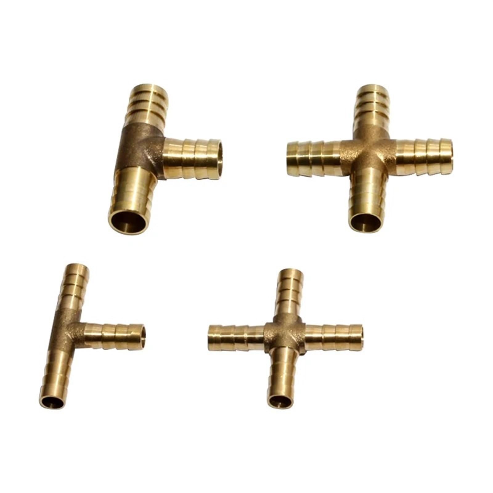 Tubería de gas de latón tipo cruz de 6mm ideal para instalaciones domésticas de mangueras