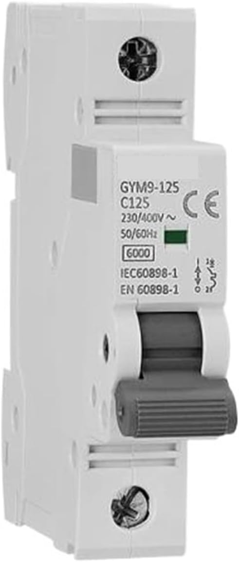 GYM9 Small AC Circuit Breaker 125A air Switch 1P2P Single Bus Overload Protection AC(125A,4P_GYM9-AC)