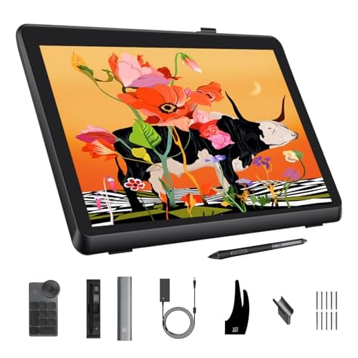 XPPen Artist Pro 22 Gen2 2.5K QHD Drawing Tablet with Screen, 16384 Pen Pressure Stylus Graphic Tablet with Wireless Keydial, 99% Adobe RGB, △E<1, ADS-IPS Pen Display with Full Laminated Screen 21.5"