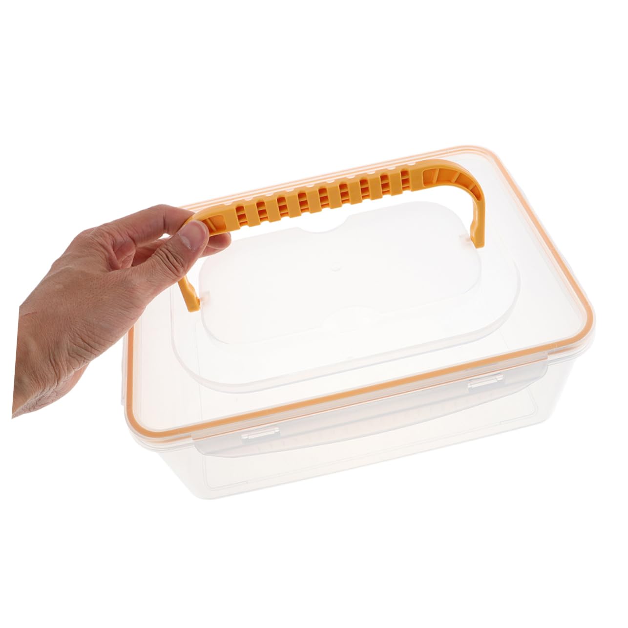 DECHOUS 2stücke Stillzubehör mit Deckel Transparente Gefrierboxen für Muttermilchbeutel Kühlschrank-organizer für Flaschen Joghurtbeutel und Vorratsdosen