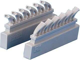 Eduard EDB648418 Brassin 1:48-Tempest Mk.V Exhaust Stacks Model Kit, Various