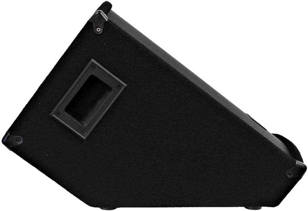 Seismic Audio - Passive 12 Inch Floor Wedge Style Monitor - Studio, Stage, or Floor use - PA/DJ Speakers - Bar, Band, Karaoke, Church, Drummer use - Image 4