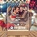 Produktbild Spotify Glas Personalisiert - Song Cover Glas Bild mit Foto - Personalisiert Nachtlicht aus 5mm Acrylglas - Personalisierte Geschenke für Partner Freunde Frauentag Geburtstag(mit Holzsockel)