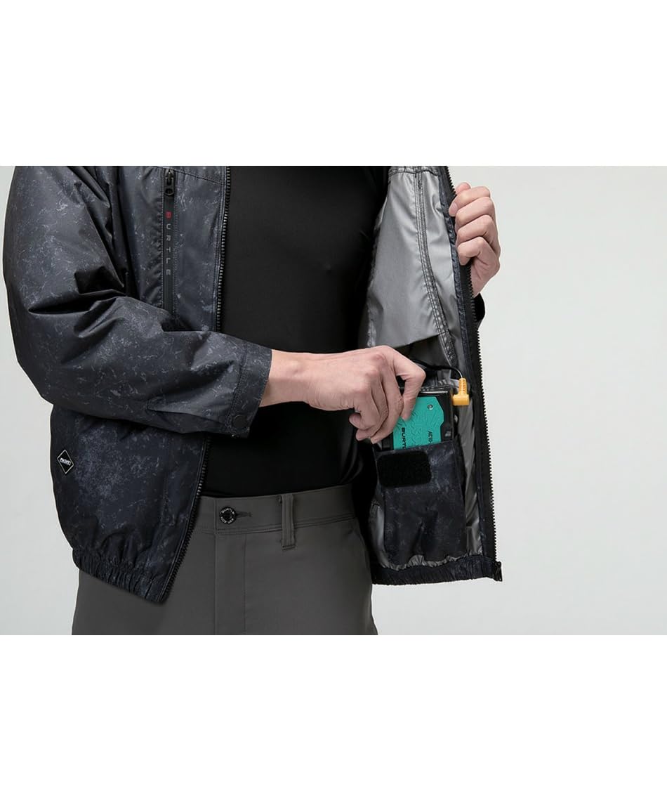 Amazon.co.jp: BURTLE バートル エアークラフト半袖ブルゾン