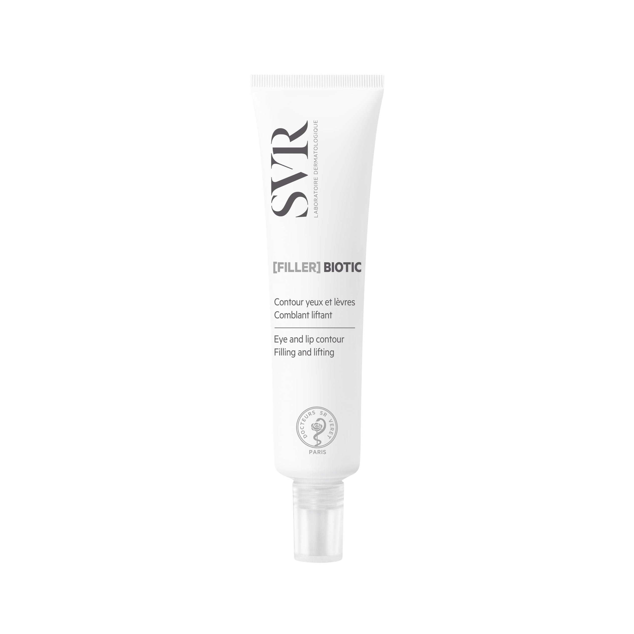 SVR – Filler Biotic – Contour Yeux & Lèvres – Comble les rides, lisse et lifte – Pour peaux sensibles – Peptides, Vitamine C stabilisée, Acide Hyaluronique – 15 ml