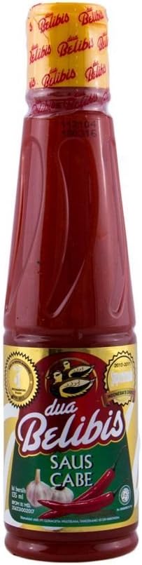 Saus Cabe Sambal - Chilli Sauce, 135ml (Pack of 3)