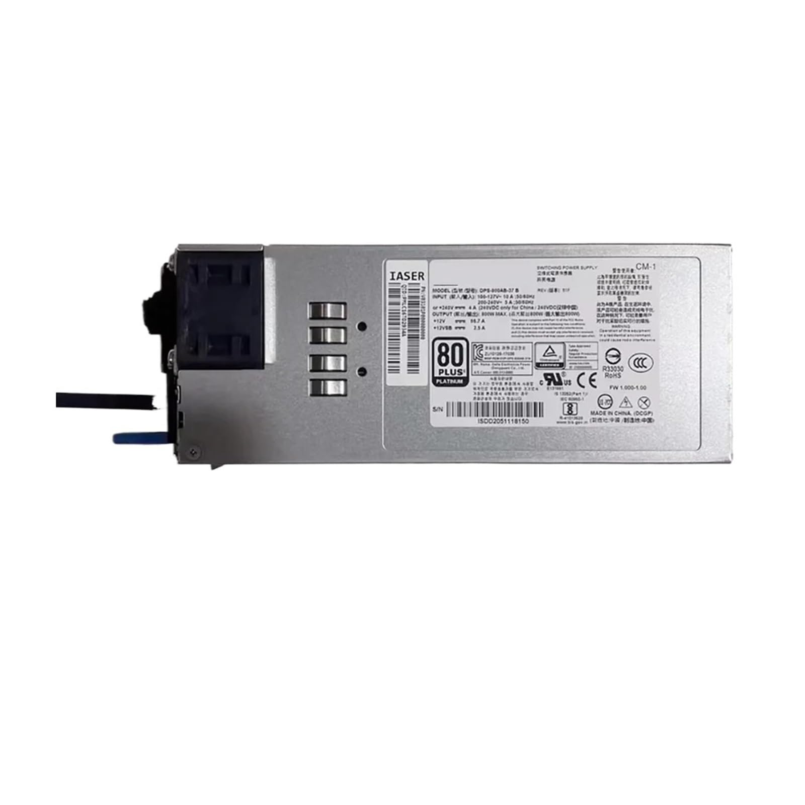 SJJBVPYX DPS-800AB-37 B DPS-800AB-37B NF5280 M4 M5 Power Supply 800W