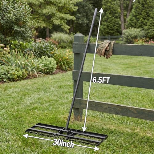 30x10 Stainless Steel Lawn Leveler