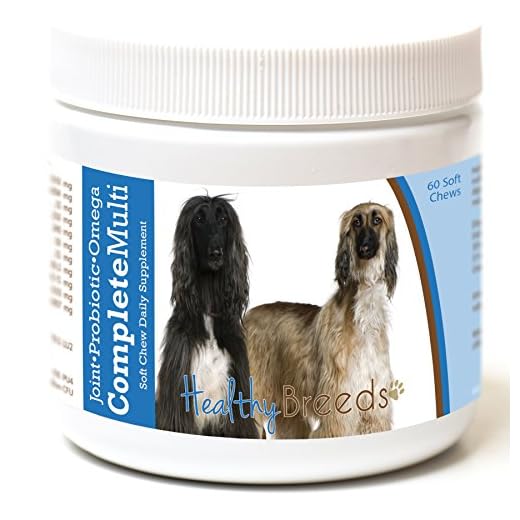Healthy Breeds Afghan Hound All in One Multivitamin Soft Chew 60 Count