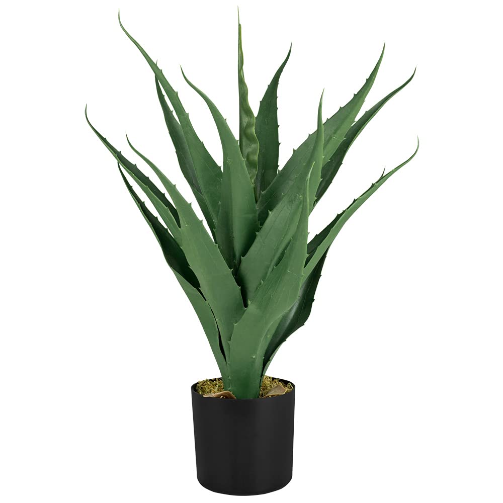 Decovego Aloe Vera Plante Artificielle Artificiel Plastique Arbre 55 cm