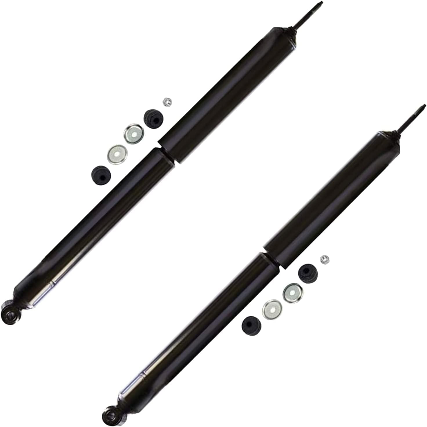Detroit Axle - 4WD Front 6pc Shock Absorbers Kit for 1997-2003 Ford F-150, 4 Front and Rear Shock Absorbers 2 Sway Bars 1997 1998 1999 2000 2001 2002 2003 Replacement