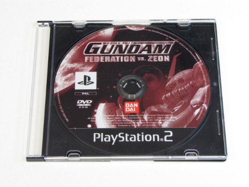 Mobile Suit Gundam Federation Vs Zeon retro gaming combat robot Playstation 2