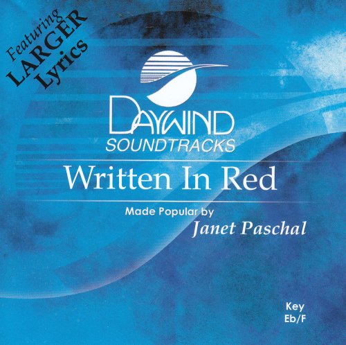 Written In Red [Accompaniment/Performance Track]