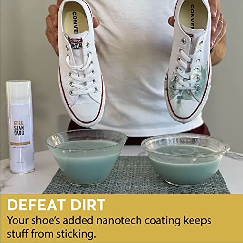 Gold Standard Premium Water-Repellent Shoe Protector Spray – 5 Oz. Suede Shoe Protector Spray Waterproof Formula Repels Water And Stains thumb #3