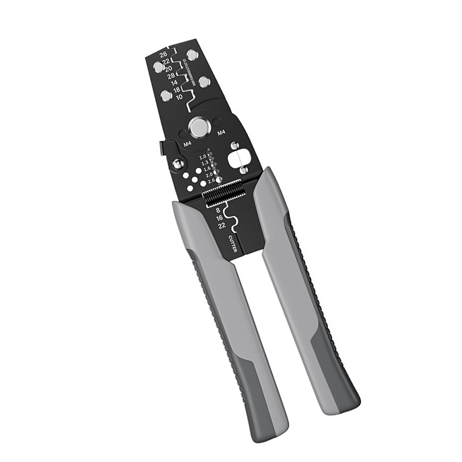 Ergonomic Wire Terminals Crimper with Multifunctional Electrician Cutting and Stripping Cable Pliers Stripping and Crimping Pliers