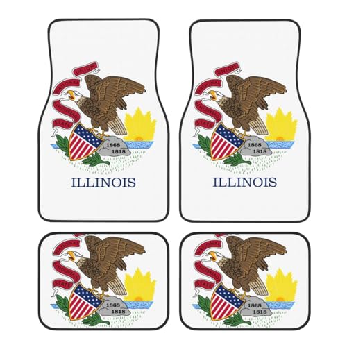 Tapis de voiture universels Illinois pour protéger votre SUV lors des voyages