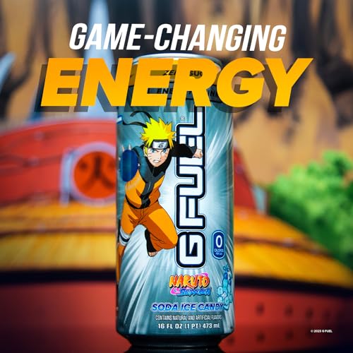Buy G Fuel Soda Ice Candy Flavored Energy Drink Inspired by Naruto