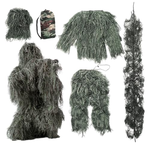 Vêtements chasse camouflage en forêt avec l'ensemble Gorille léger pour adulte