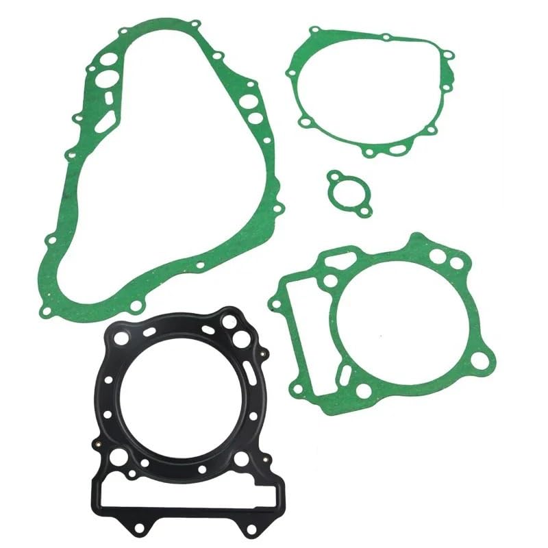 Motorcycle Crankcase Cover Cylinder Gasket Kit Set Compatible with DRZ400 DR-Z400 DR-Z400E DRZ400S DRZ400ES DRZ400SM 00-20