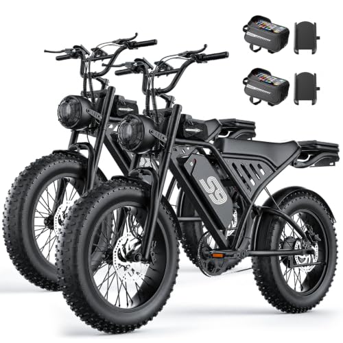 ASKGO Electric Bike for Adults Teens, 1500W Peak, 28/36 Mph & 65 Miles, 16/20" Fat Tire All-Terrain Electric Dirt Bike with 48V 20AH Removable Battery, Dual Brake Off-Road Ebike with NFC Unlock image 7