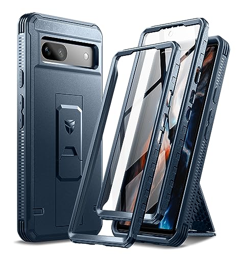Coque Google Pixel 7A antichoc renforcée avec support double cadre avant