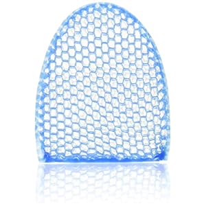 Supracor SpaCell Facial Sponge – Face Scrubber, Honeycomb Face Exfoliator for Smoother, Softer, and Younger Looking Skin, Blue, One Pack