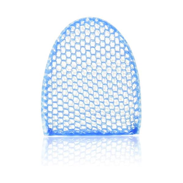 Supracor SpaCell Facial Sponge – Face Scrubber, Honeycomb Face Exfoliator for Smoother, Softer, and Younger Looking Skin, Blue, One Pack