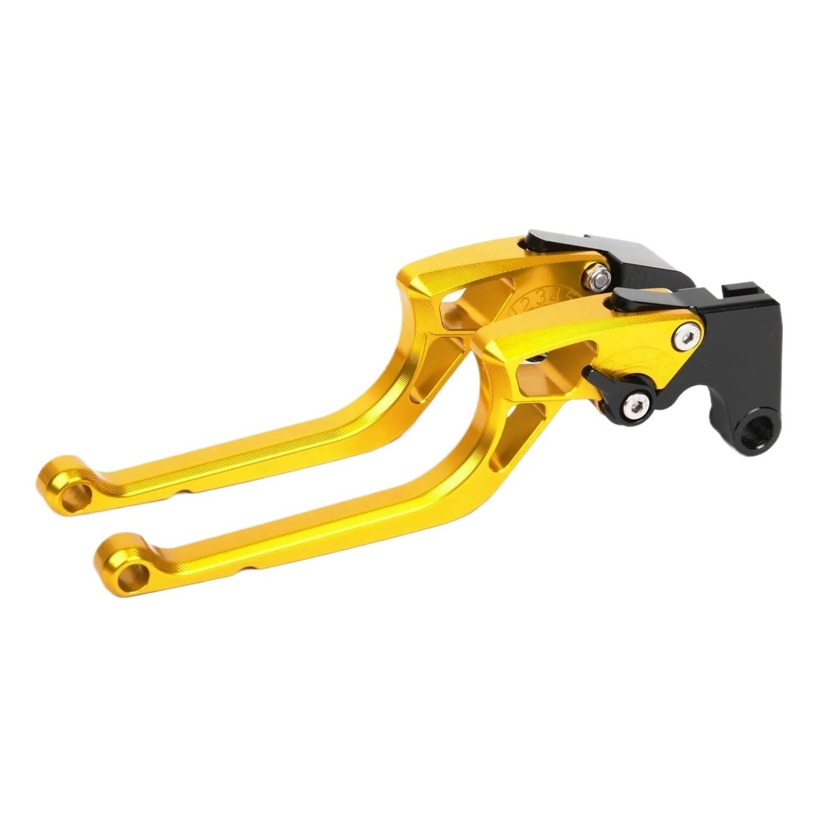 Wkdyriwo Golden Ergonomic Motorcycle Brake Clutch Levers For Ka&Wasaki For Ni&Nja 650R Er6f Z650 Z900 17-18 For Ver&Sys 650Cc 1000 S 650Cc 15-18 Motorcycle Brake Clutch Levers
