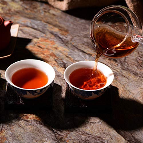 China Yunnan Puerh té 100g (0.22LB) cocido Tuo té Puer Tuo cha árbol viejo Tuo té Pu'er té Té negro Puer té Té chino Pu er té Té maduro Pu-erh té Té de Pu erh Té cocido Té rojo - Imagen 5