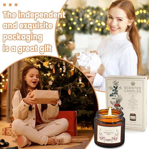 10 Pack Candles for Home Scented Aromatherapy Candles Gifts Set for Women, Natural Soy Wax Amber Candles Set, Birthday, Mother's Day, Christmas, Anniversary Present - Image 5
