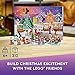 LEGO Friends 2022 Advent Calendar 41706 Building Toy Set; 24 Gifts and Holiday Toys, Including Santa’s Sleigh; for Kids, Boys and Girls, Ages 6+ (312 Pieces)