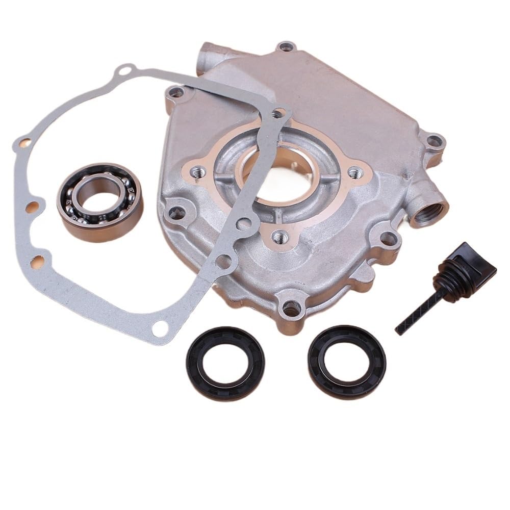 1 Uds. Kit de Tapa Aceite con Sellos rodamiento Bolas cigüeñal for GX160 GX200 Chino 168F 5.5HP 6. Generador Motor cortacésped