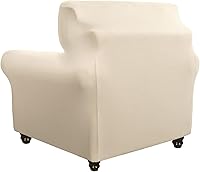 Vista 9 de SearchI Funda elástica para sofá, funda para sillón de 2 piezas con funda de cojín separada para silla, protector de muebles lavable para sala