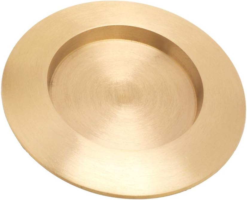NKlaus Candle Plate diameter 12cm Aluminium Gold Round Candle Holder Pillar Candles Communion Paper Lanterns Baptism Decoration Dishwasher safe 2814
