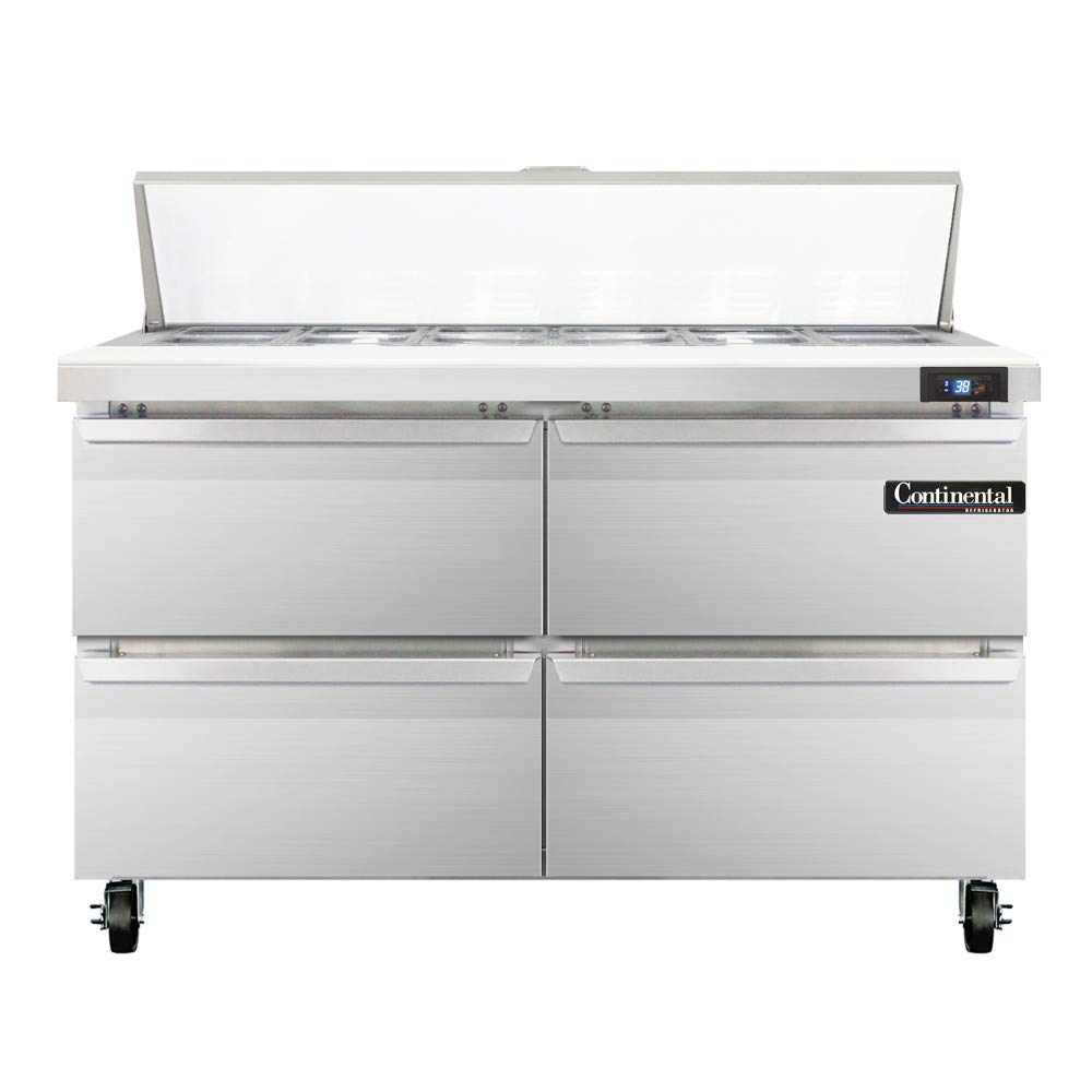 SW48-12C-D Sandwich Unit by Continental Refrigerator – Commercial Grade
