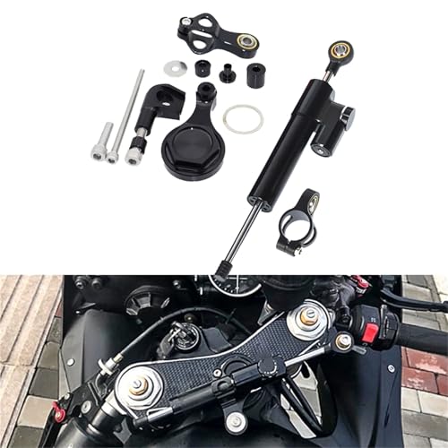 Support d'amortisseur de direction de moto pour YAMAHA YZF-R6 2006-2015 noir