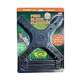 4S Advanced Wildlife Solutions | Feed Block Elevator | Hold Up to 50 LBS | Attract Target Animals | Salt Block | Deer, Livestock, & Cattle | Hunting Solutions | Food Plot Innovation | Farm Animals